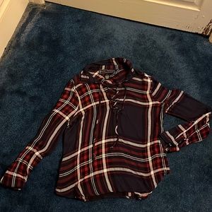Plaid dress shirt